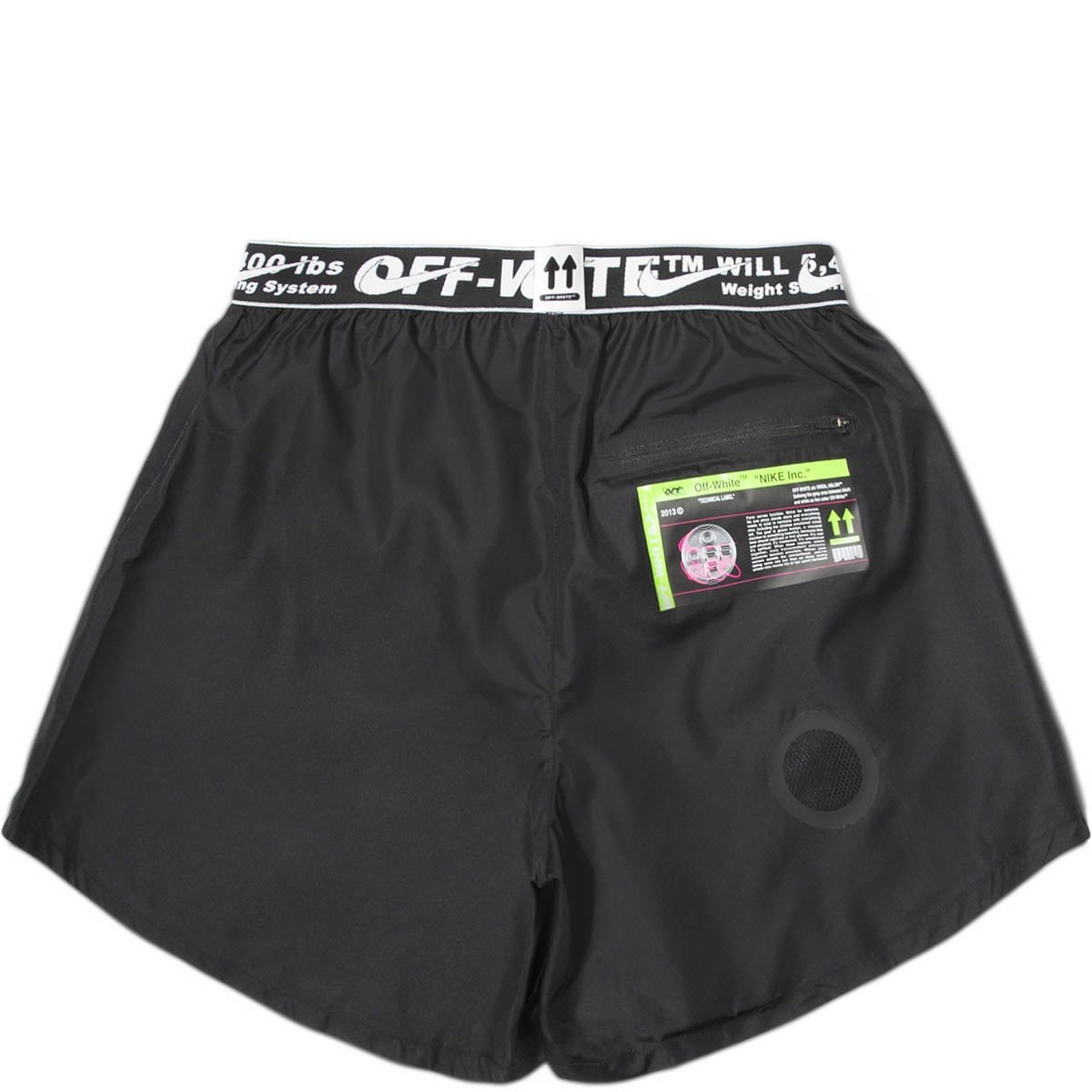 x OFF-WHITE RUNNING SHORTS [CN5557-010 