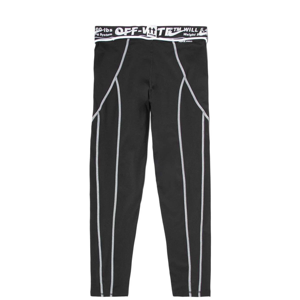 nike x off white leggings black