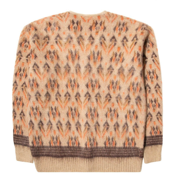 MOHAIR CARDIGAN Beige – Bodega