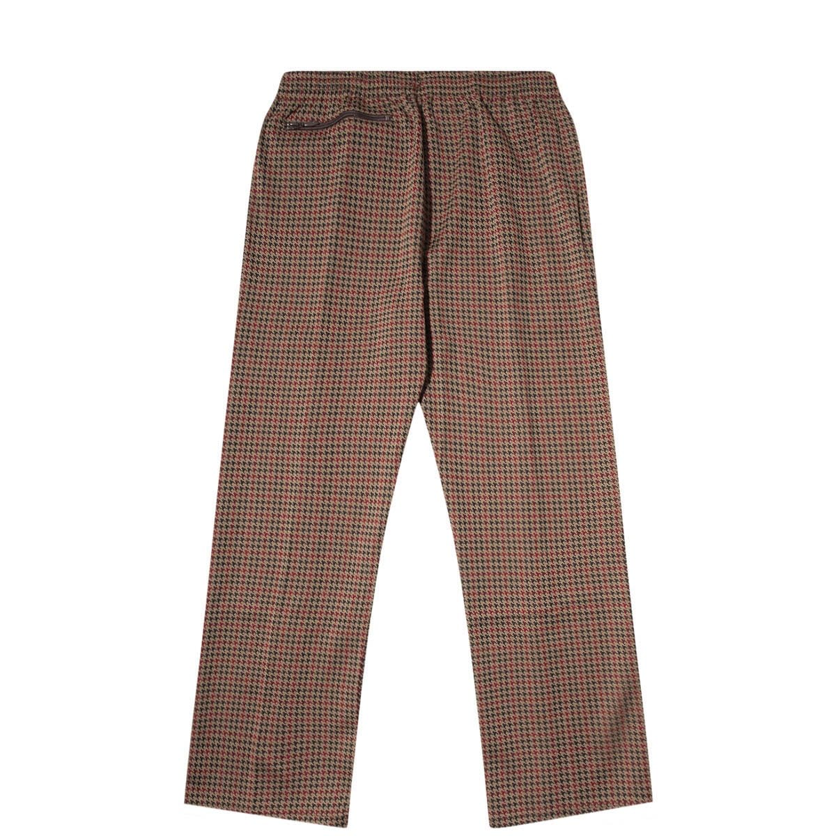 TRACK PANT - POLY JACQUARD HOUNDSTOOTH