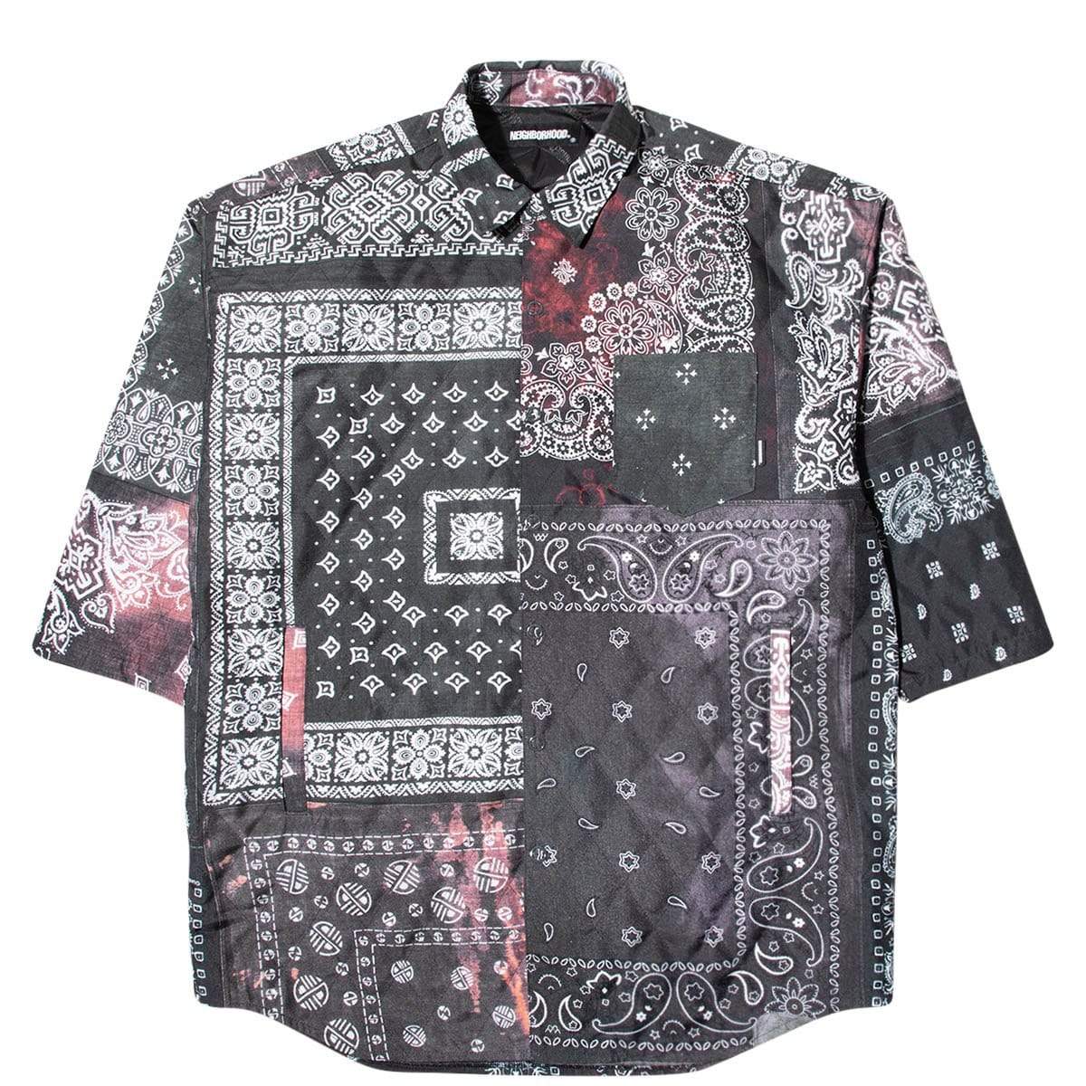 QUILT-B / E-SHIRT . 3Q Black