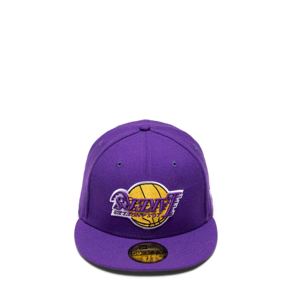 59FIFTY LOS ANGELES LAKERS UPSIDE DOWN LOGO FITTED CAP