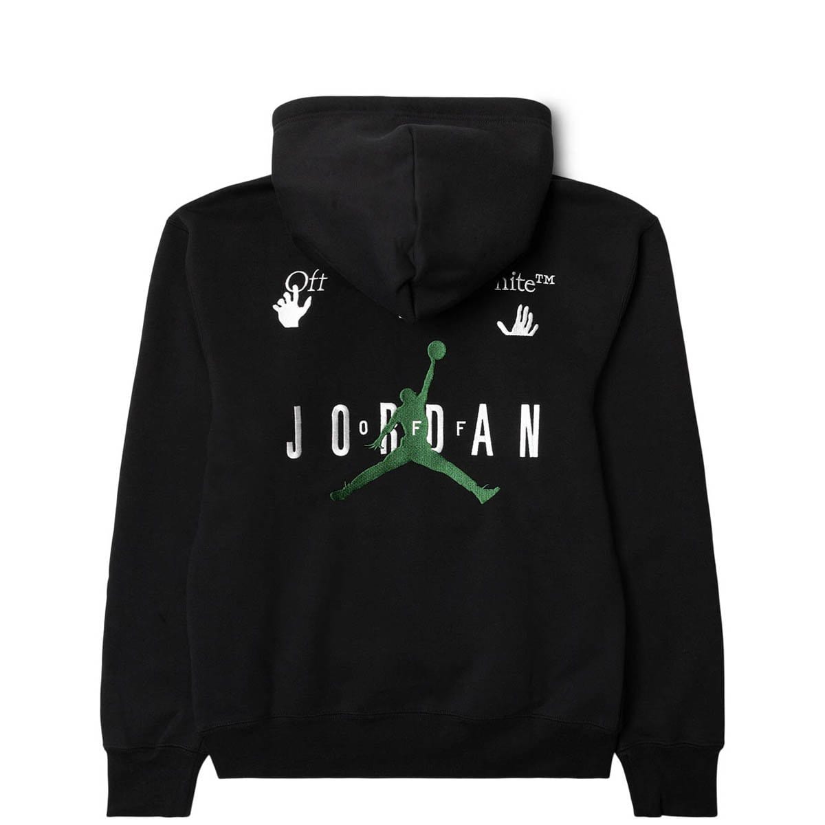 black and green jordan hoodie