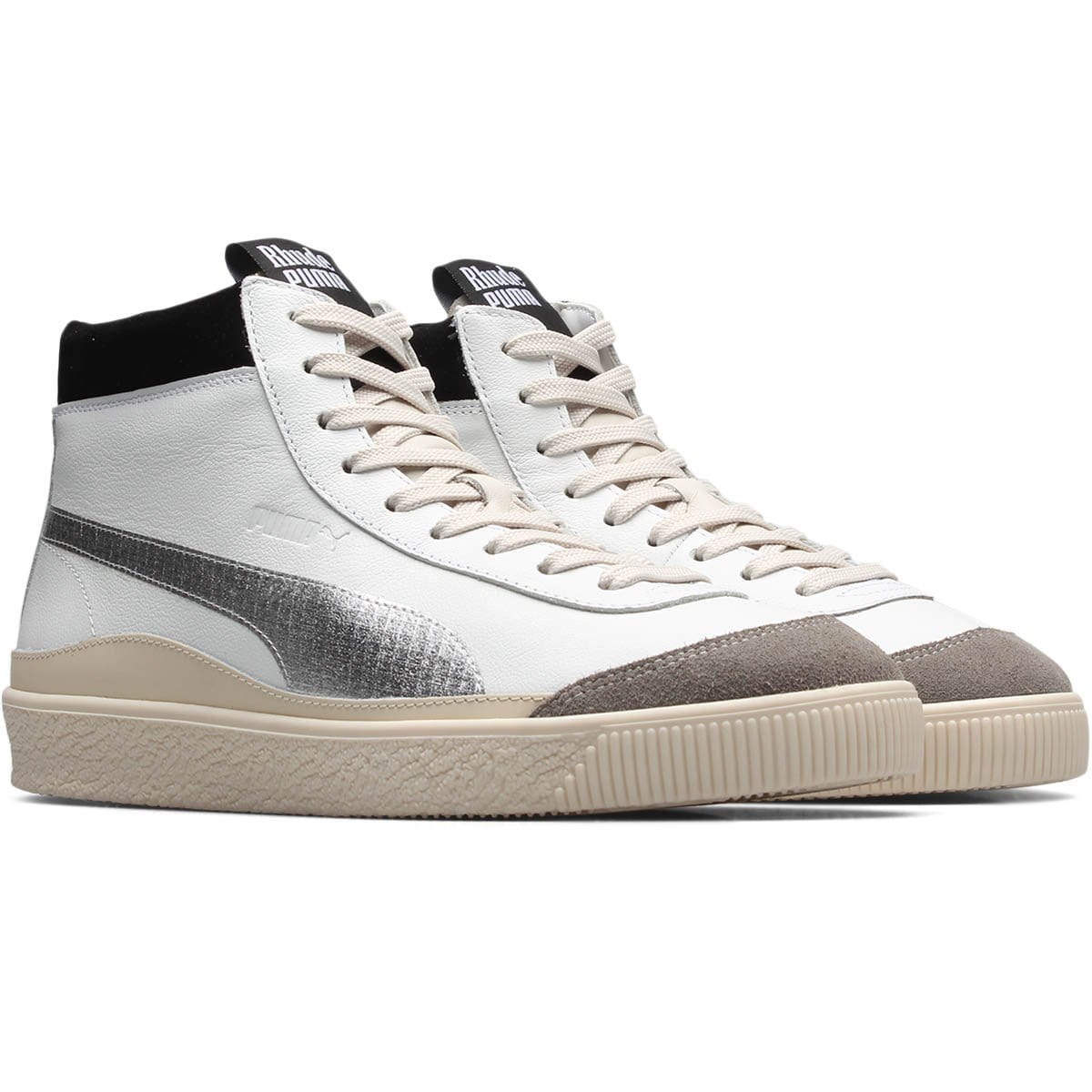 x Rhude BASKET 68 OG MID PUMA WHITE 