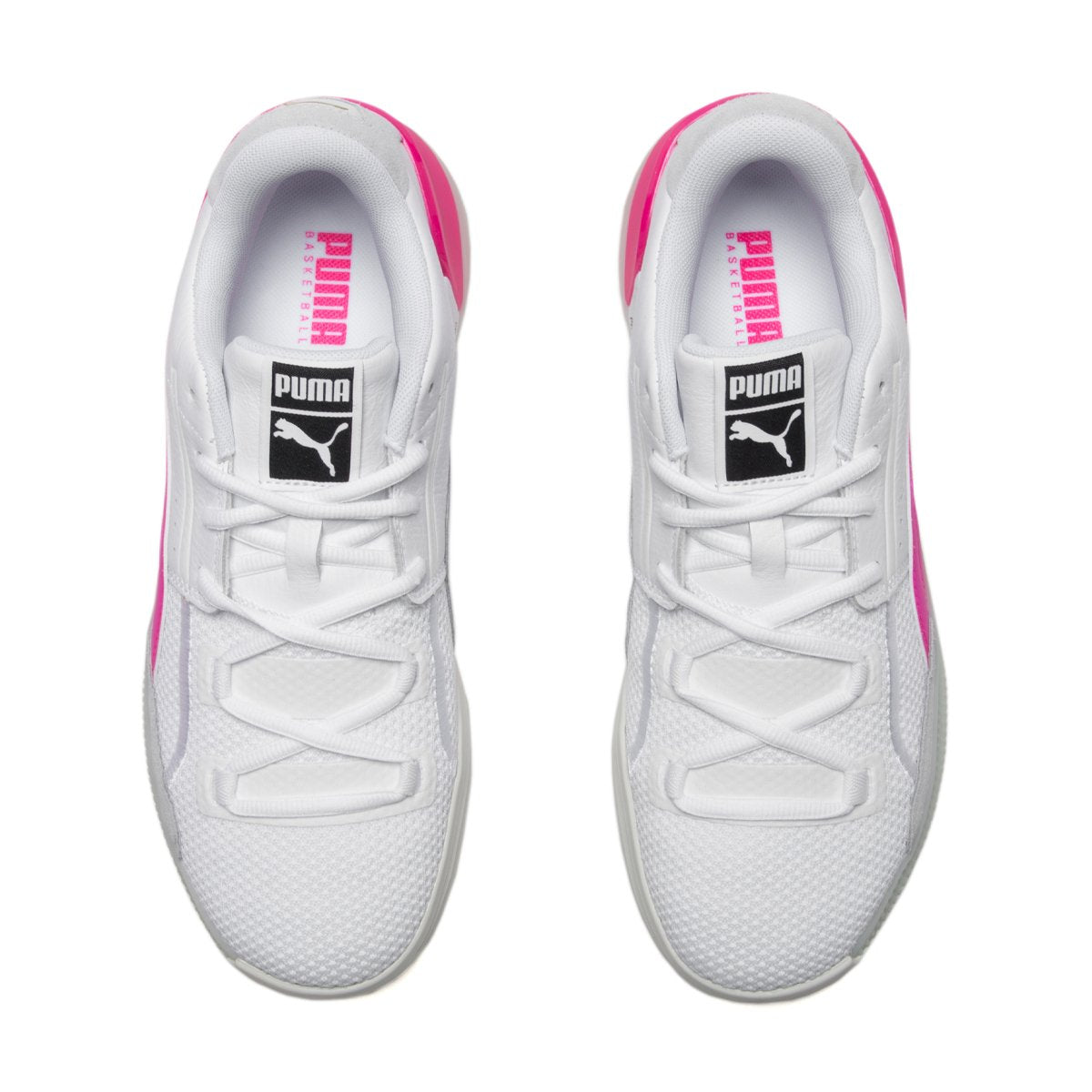 puma shoes white and pink