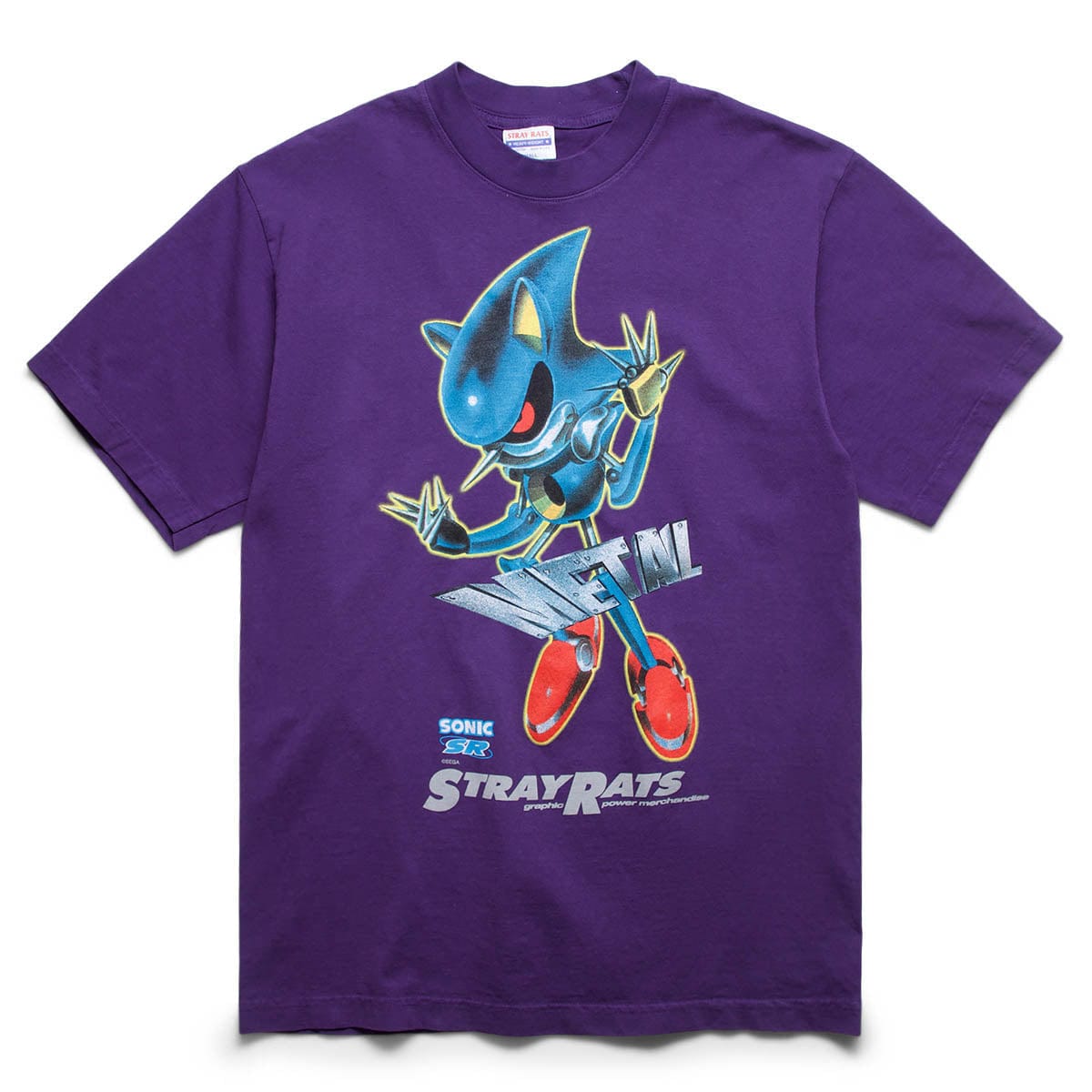 X SONIC THE HEDGEHOG METAL SONIC TEE Purple | Bodega