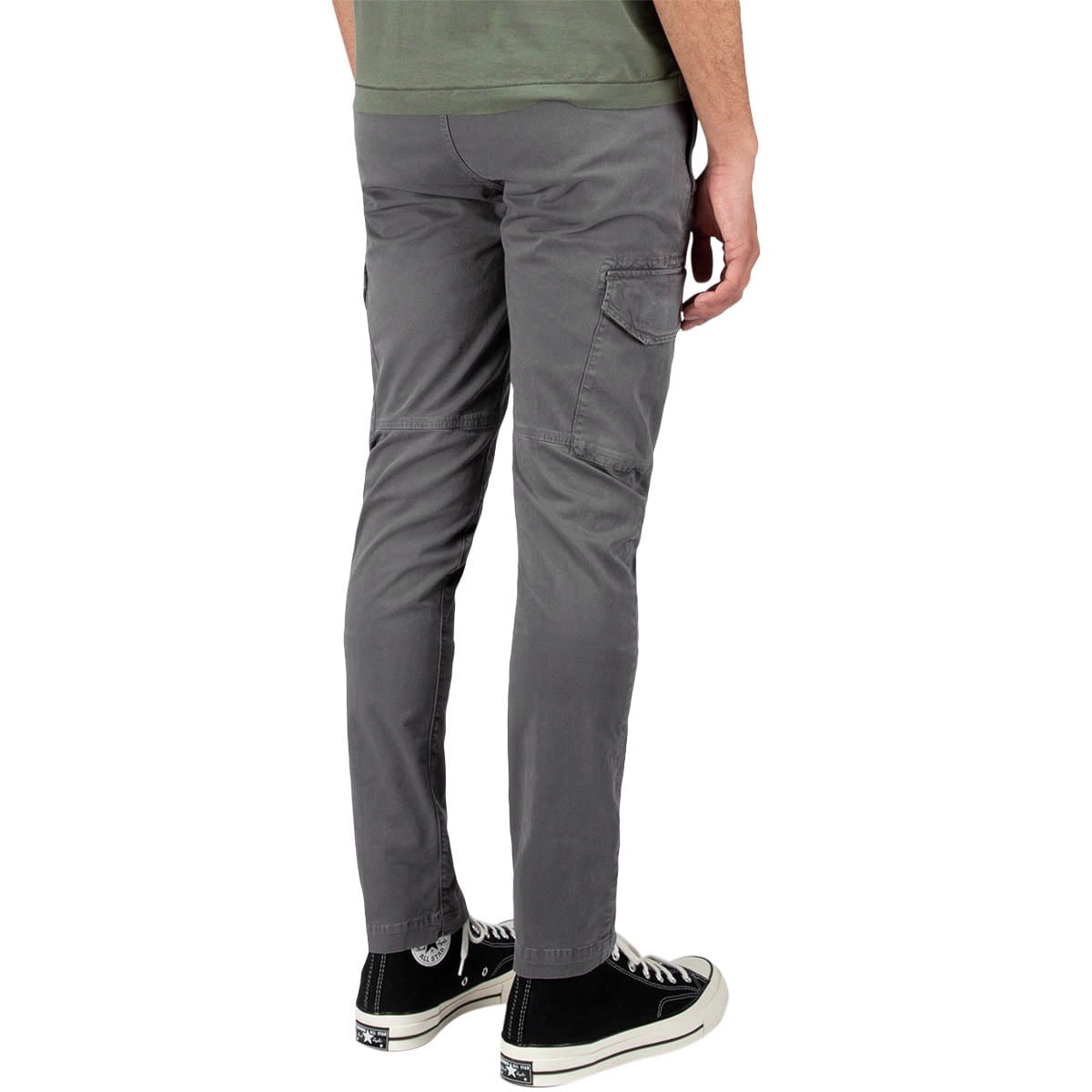 stone island cargo pants grey