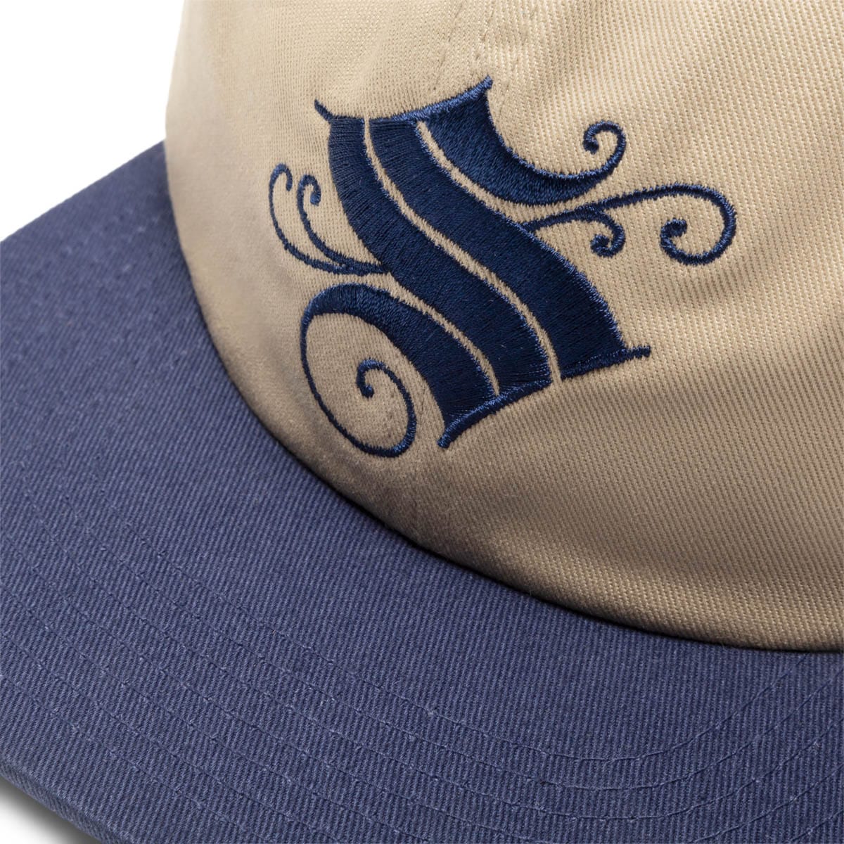 Stussy Pinstripe Cap Khaki - キャップ