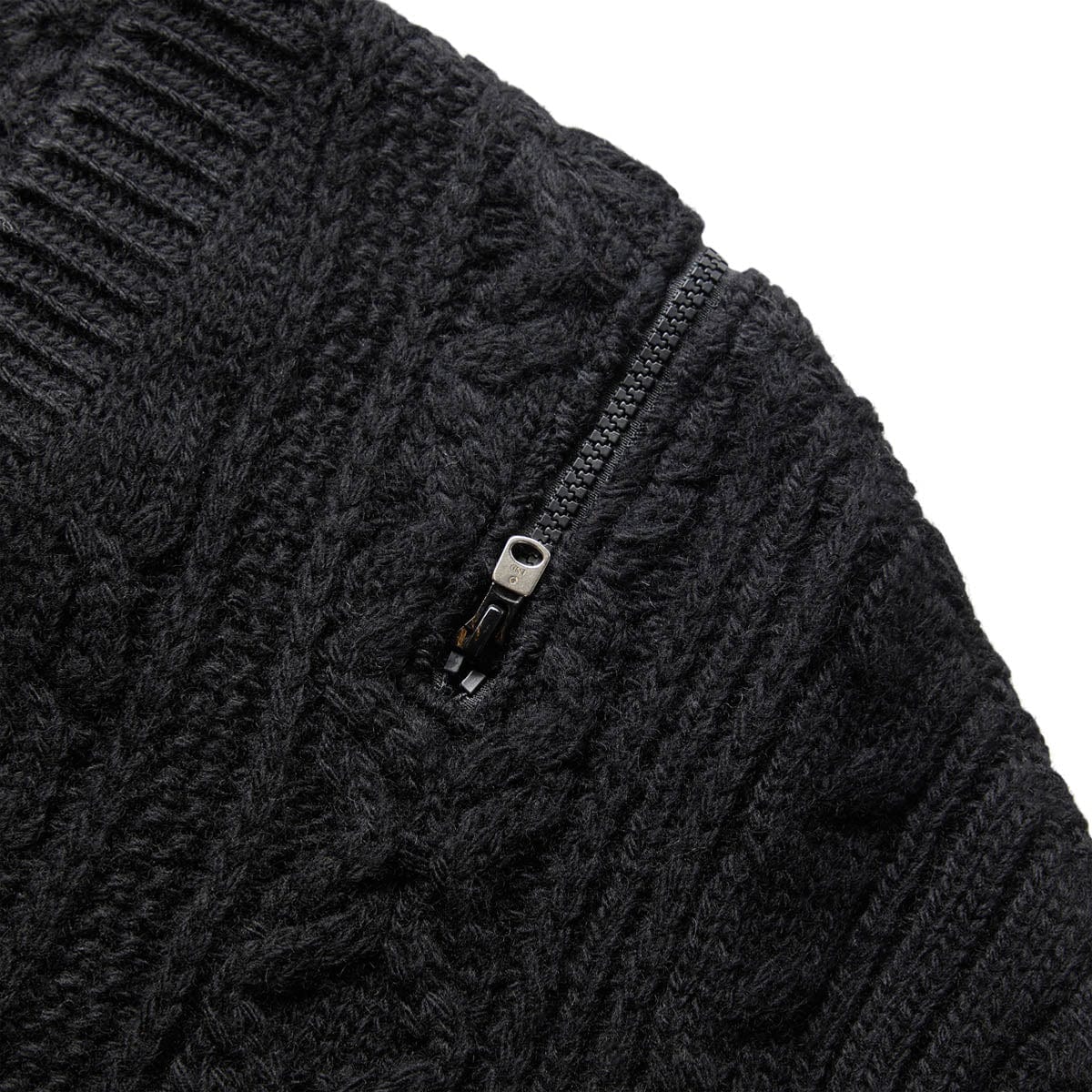 アウター ジャケット 22AW double zip aran pattern cardigan | www