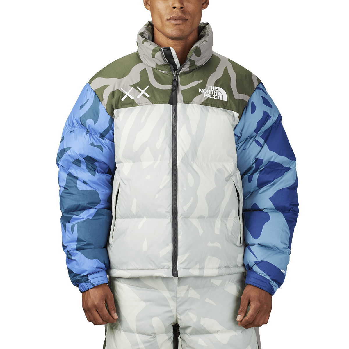 します THE - KAWS The North Face Retro 1996 Nuptse Jaの通販 by