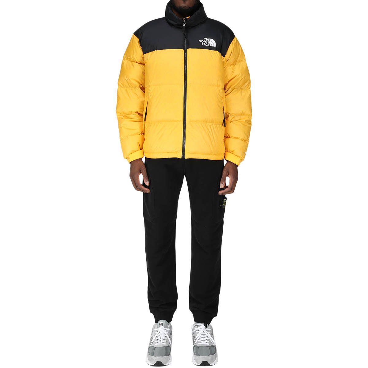 the north face nuptse 1996 jacket yellow