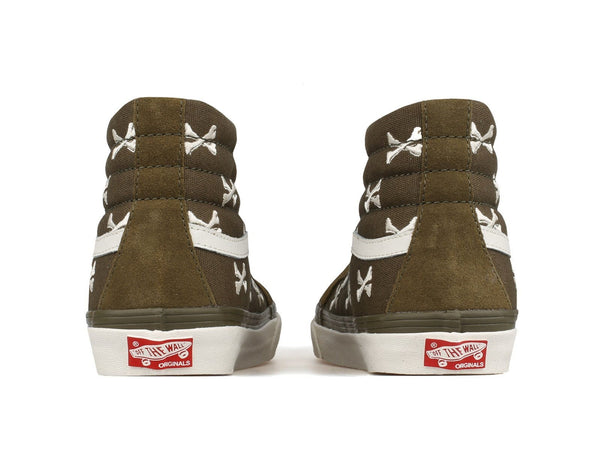 vans wtaps sk8 hi olive