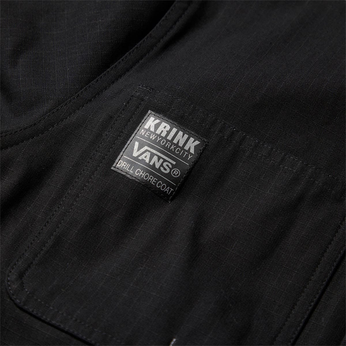 X KRINK DRILL CHORE COAT Black | Bodega – Bodega Store