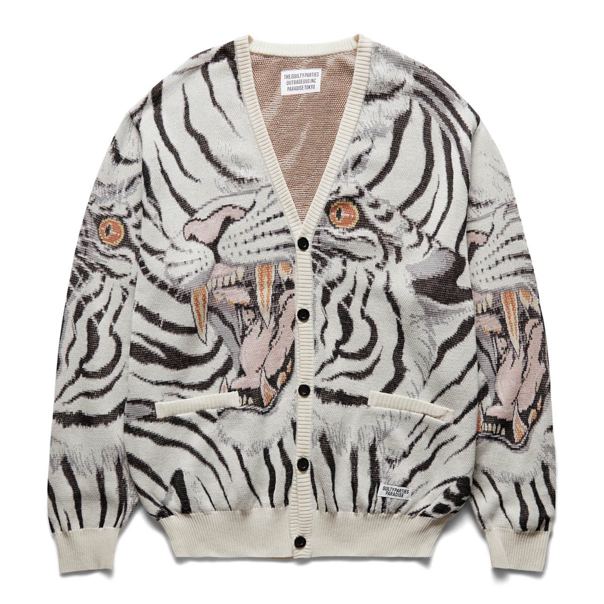 TIM LEHI / JACQUARD CARDIGAN ( TYPE-1 )-