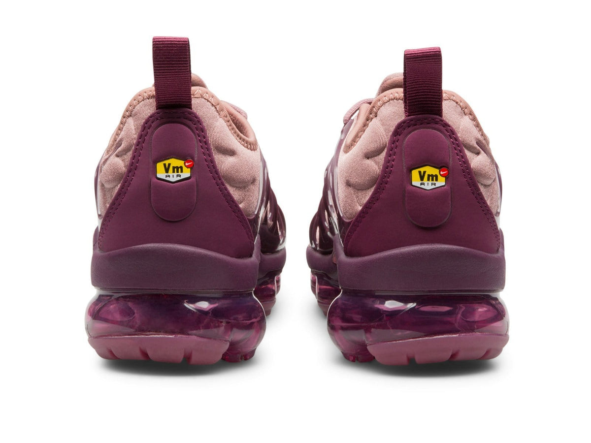 burgundy vapormax plus women's