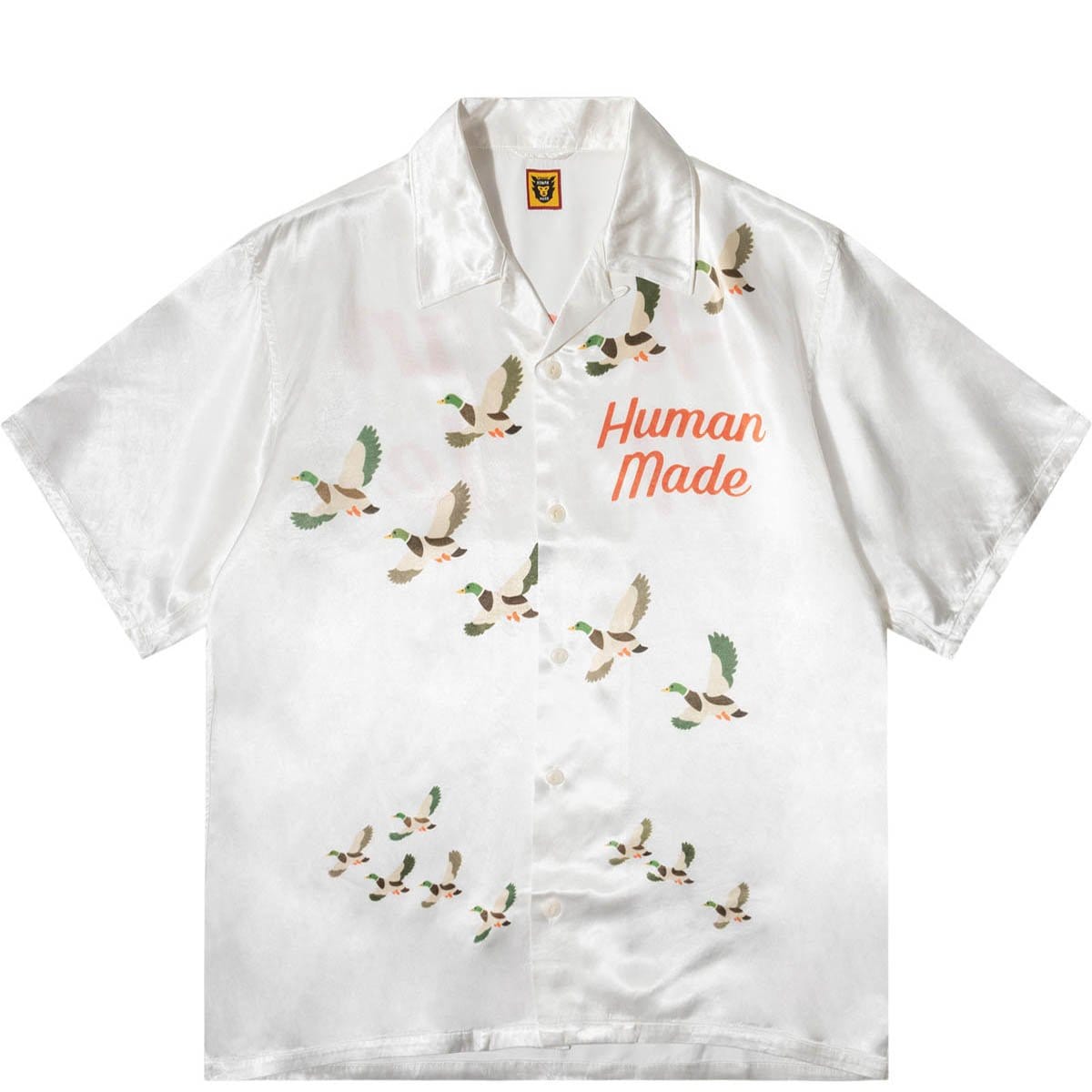 ヒューマンメイド ALOHA SHIRT WHITE 鴨 半袖 M | www.unimac.az