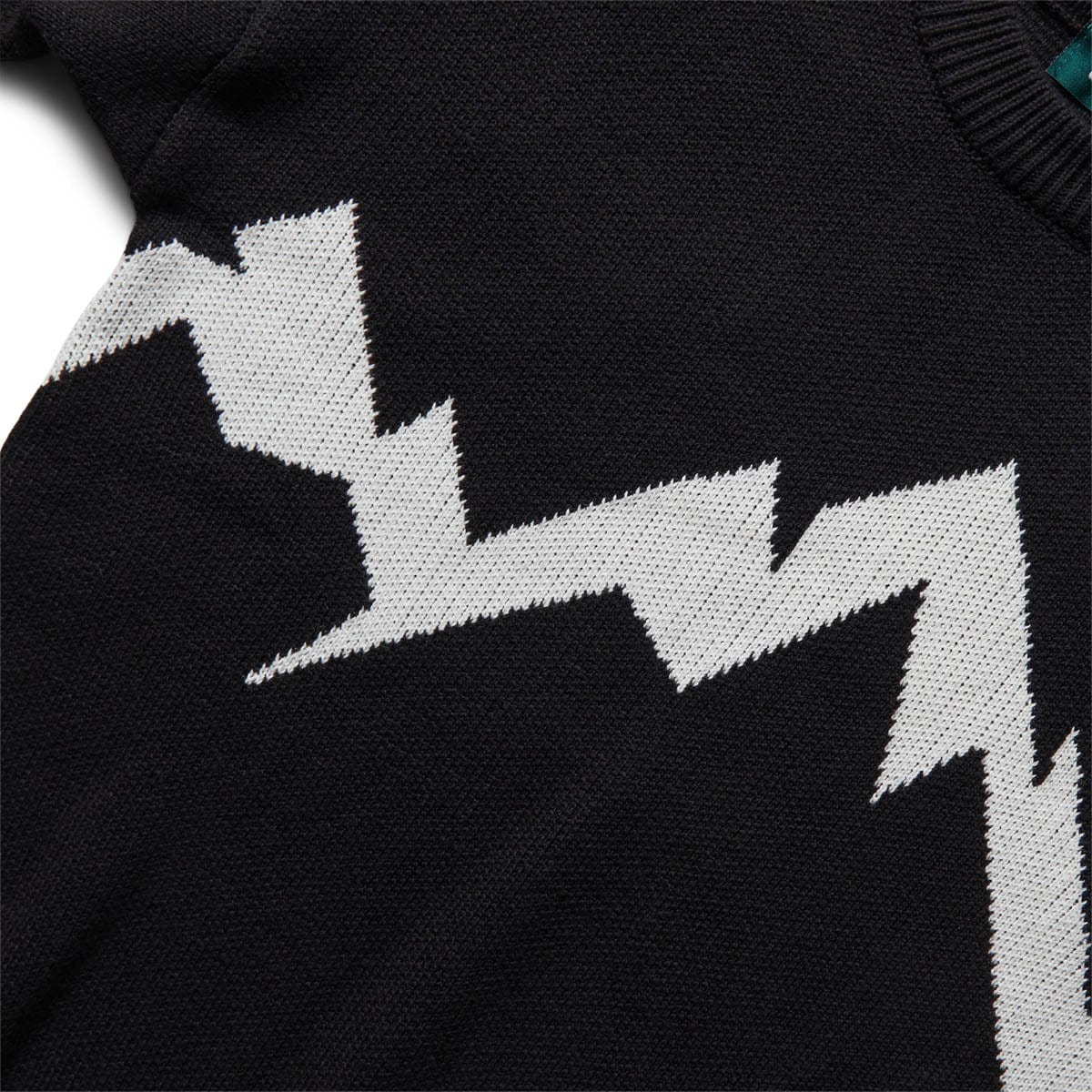 LOWELL KNIT SWEATER BLACK | Bodega