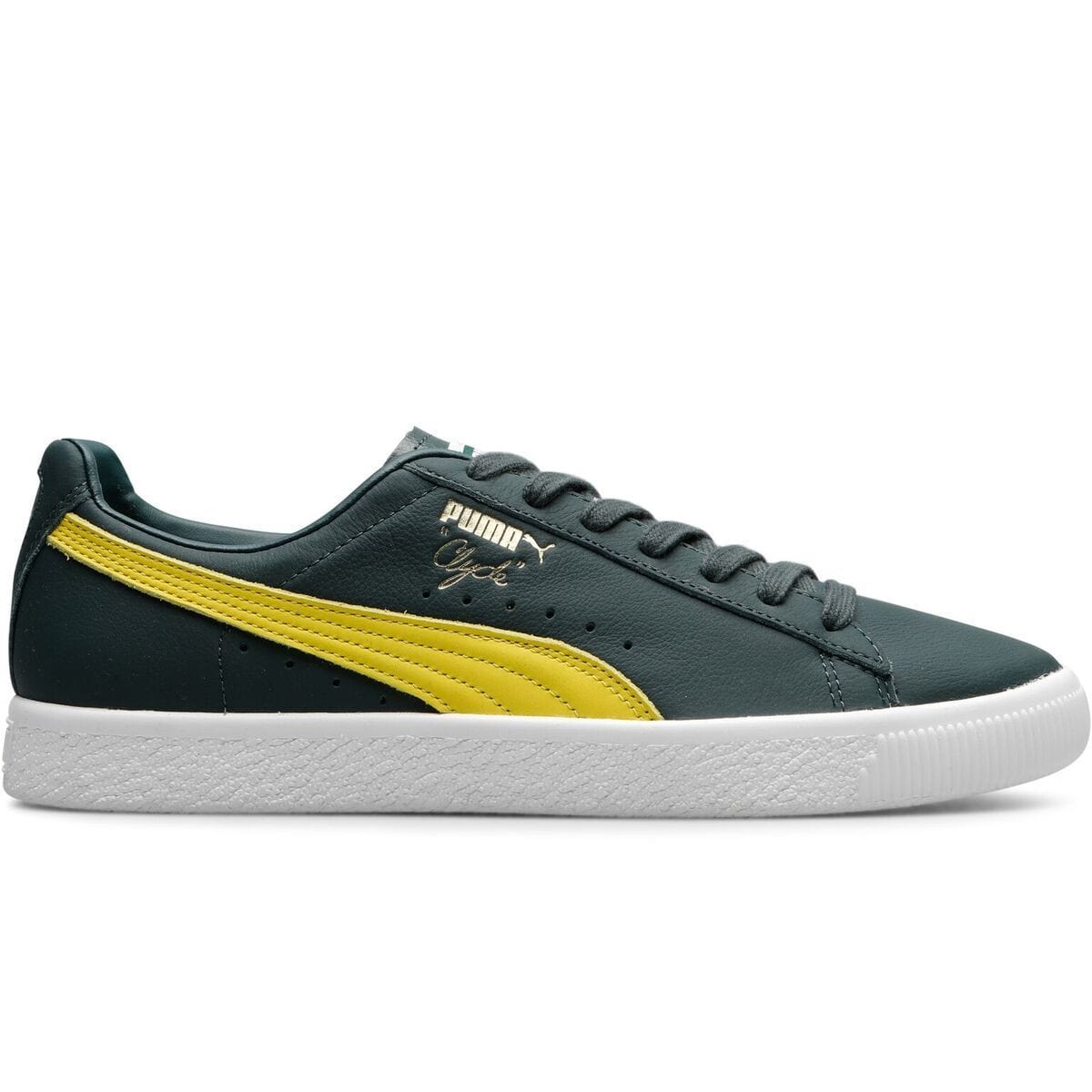 puma clyde yellow