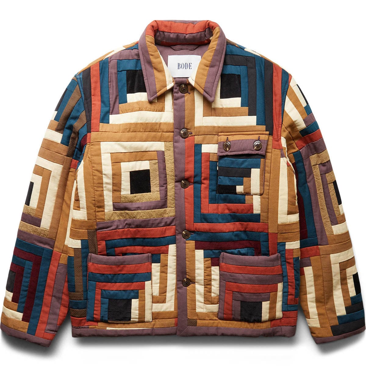 LOG CABIN QUILTED WORKWEAR MULTI | Bodega