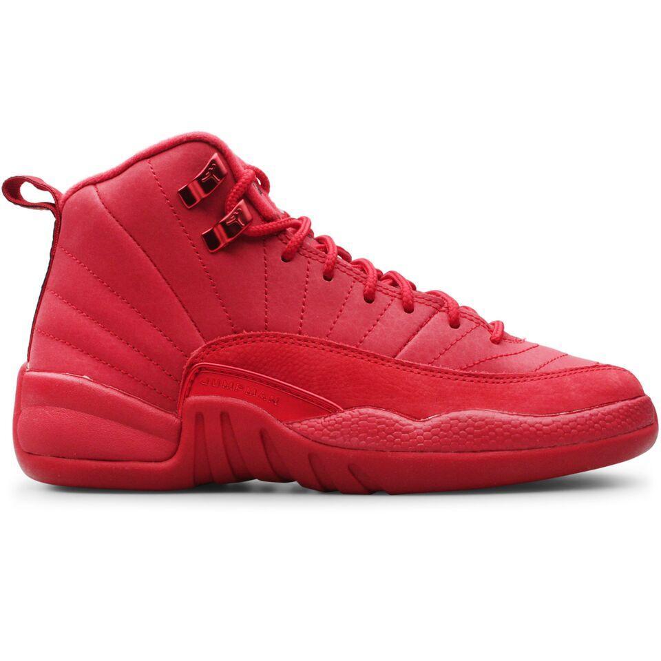 retro 12 red grade school