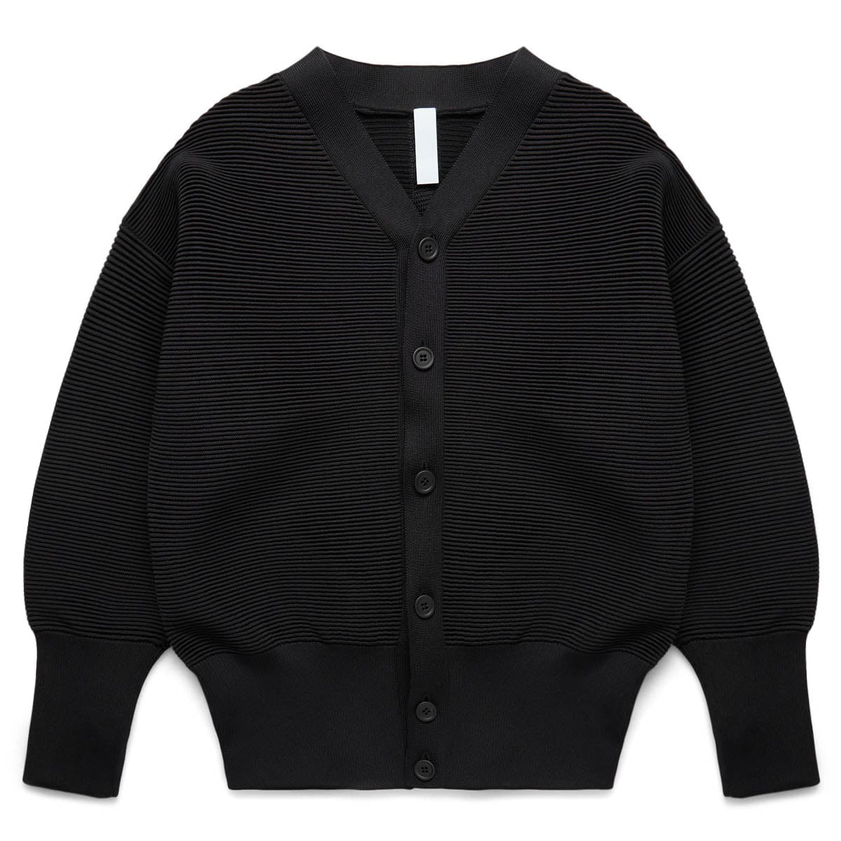 LATTICE CARDIGAN 1 BLACK | Bodega