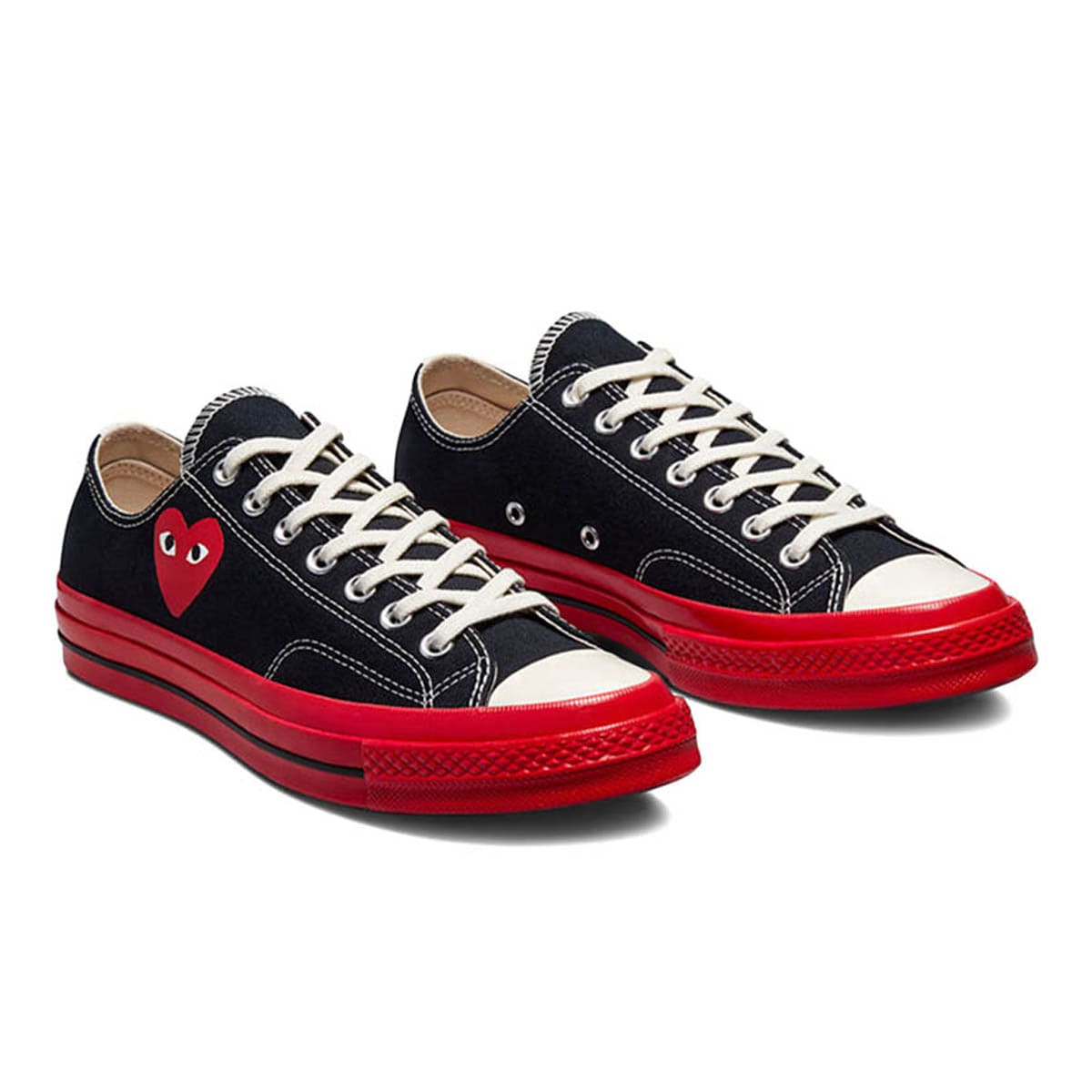 | converse one star ox bold mandarin bold mandarinfield surplus sneakersshoes | X CDG PLAY TAYLOR LOW BLACK/RED