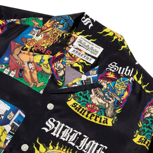 SUBLIME / SS HAWAIIAN SHIRT (TYPE-2) Black – Bodega Store