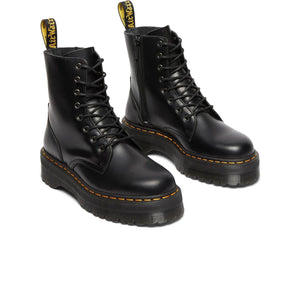 martens jadon polished platform boots 15265001 black yellow | JADON ships jet blue x dr martens combi chukka boots |