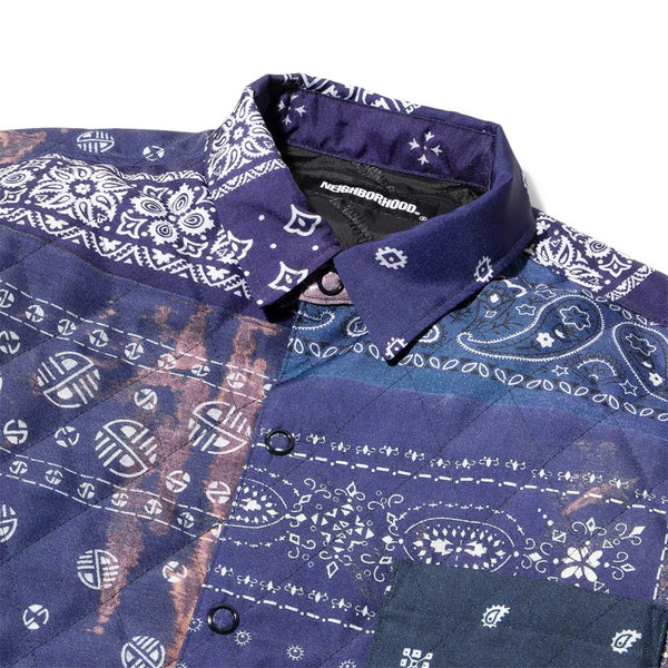 QUILT-B / E-SHIRT . 3Q Navy – Bodega