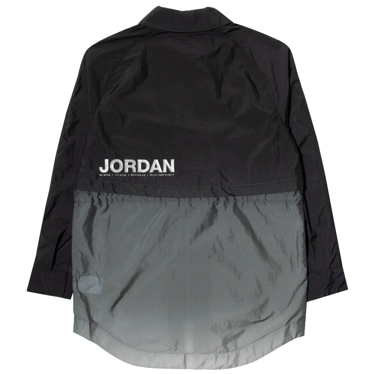 jordan black windbreaker