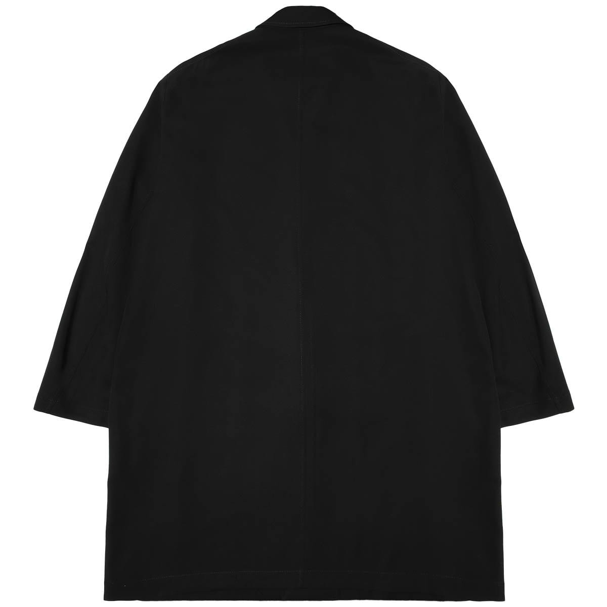 NOTCHED LAPEL DOCTOR JACKET Black