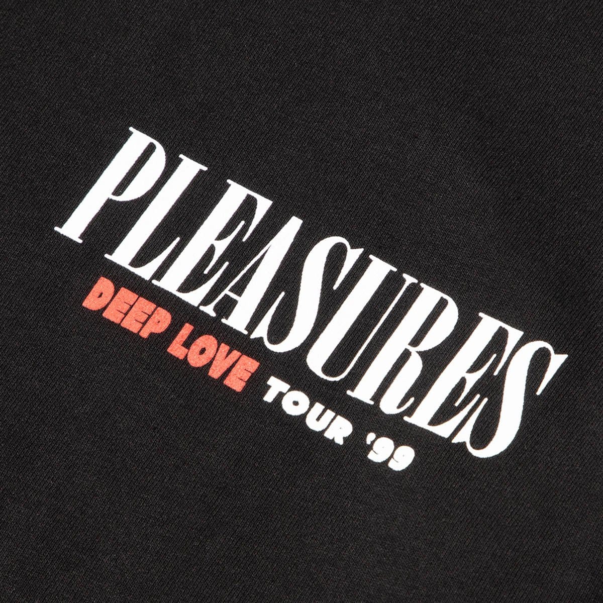 激安ブランド ロス発大人気ブランド Pleasures Deep Love T Shirt Black Sale 公式通販 直営店限定 Www Premiervbleague Com