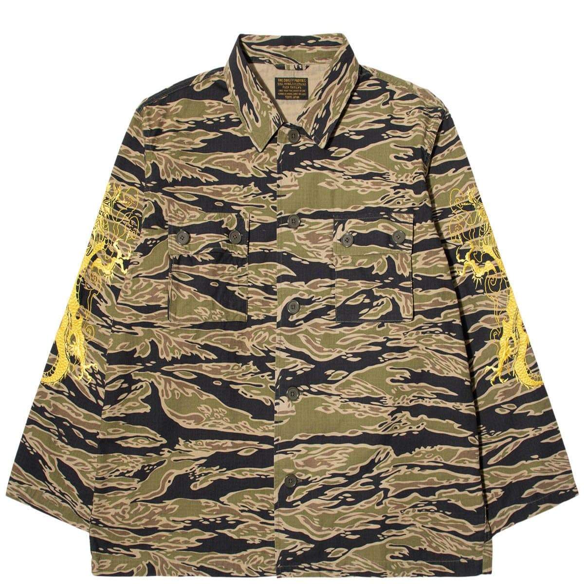 511162○ WACKO MARIA TIM LEHI ARMY SHIRT-