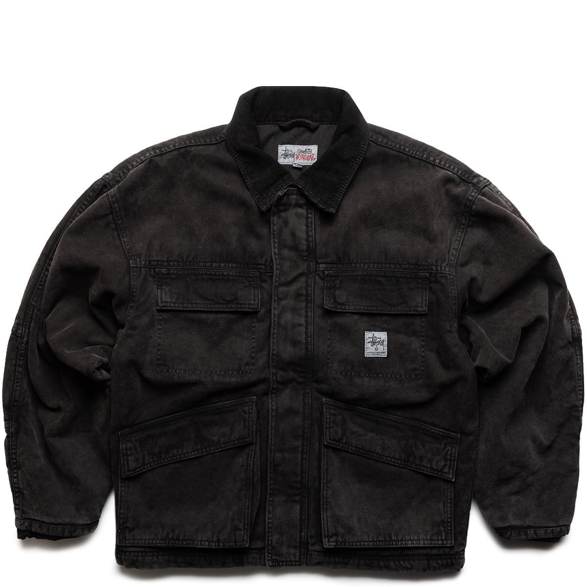 WASHED CANVAS SHOP JACKET