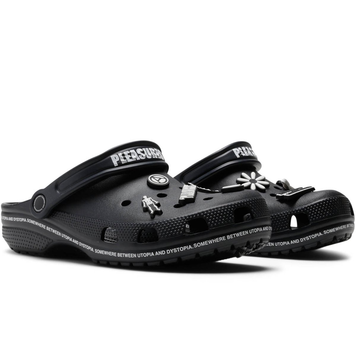 pleasures utopia crocs