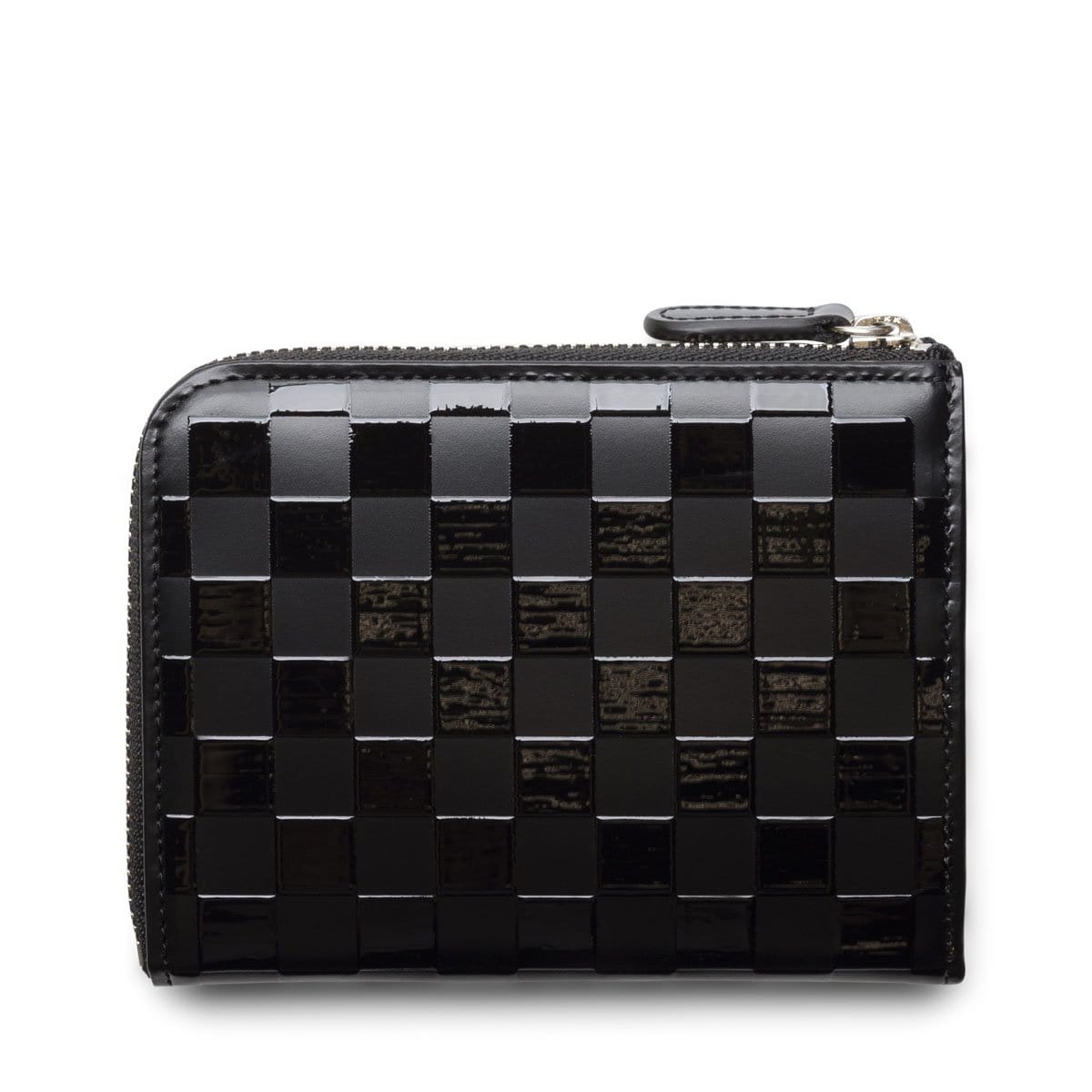 LV Leather Checkers Wallet for Men