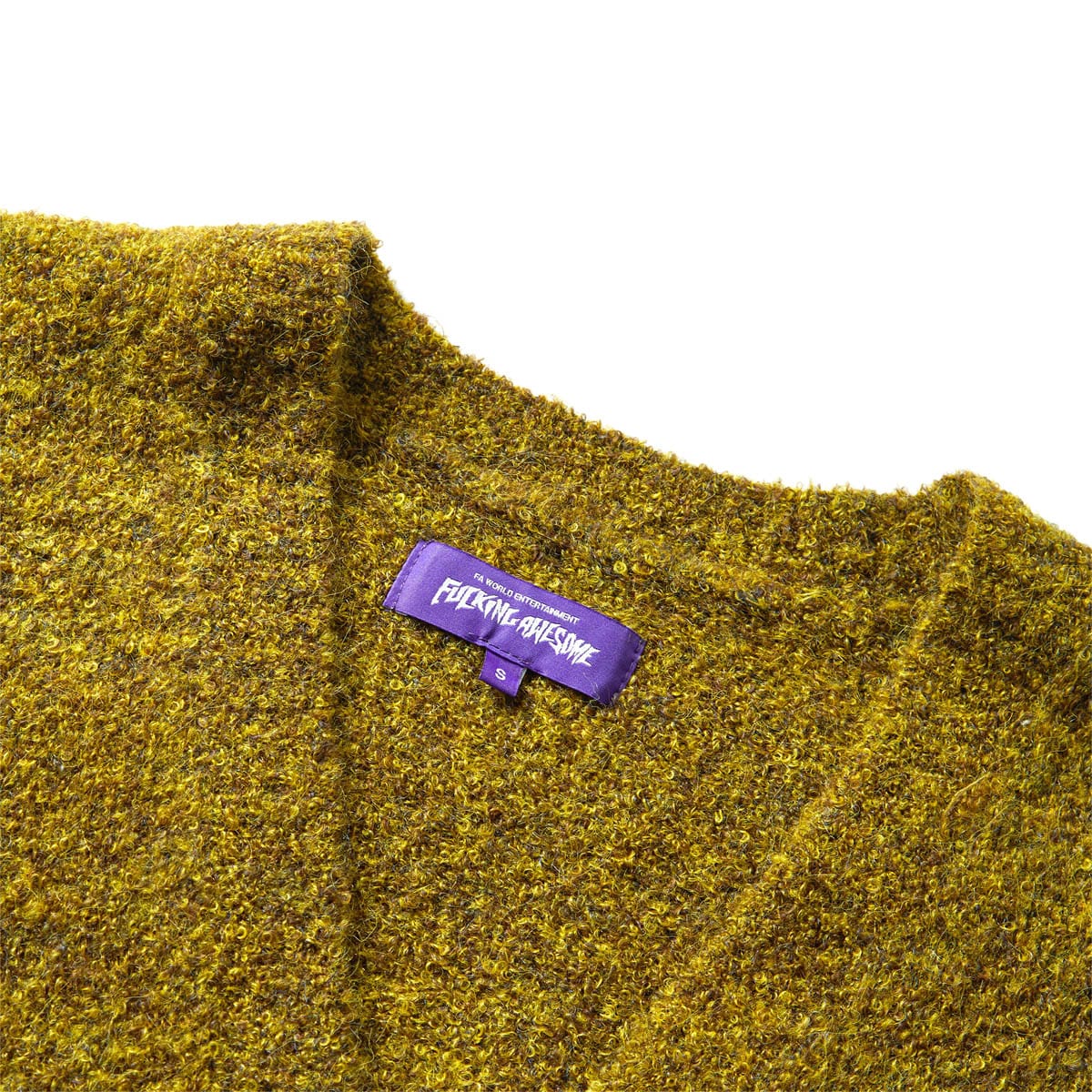 BOUCLE CARDIGAN MOSS | GmarShops