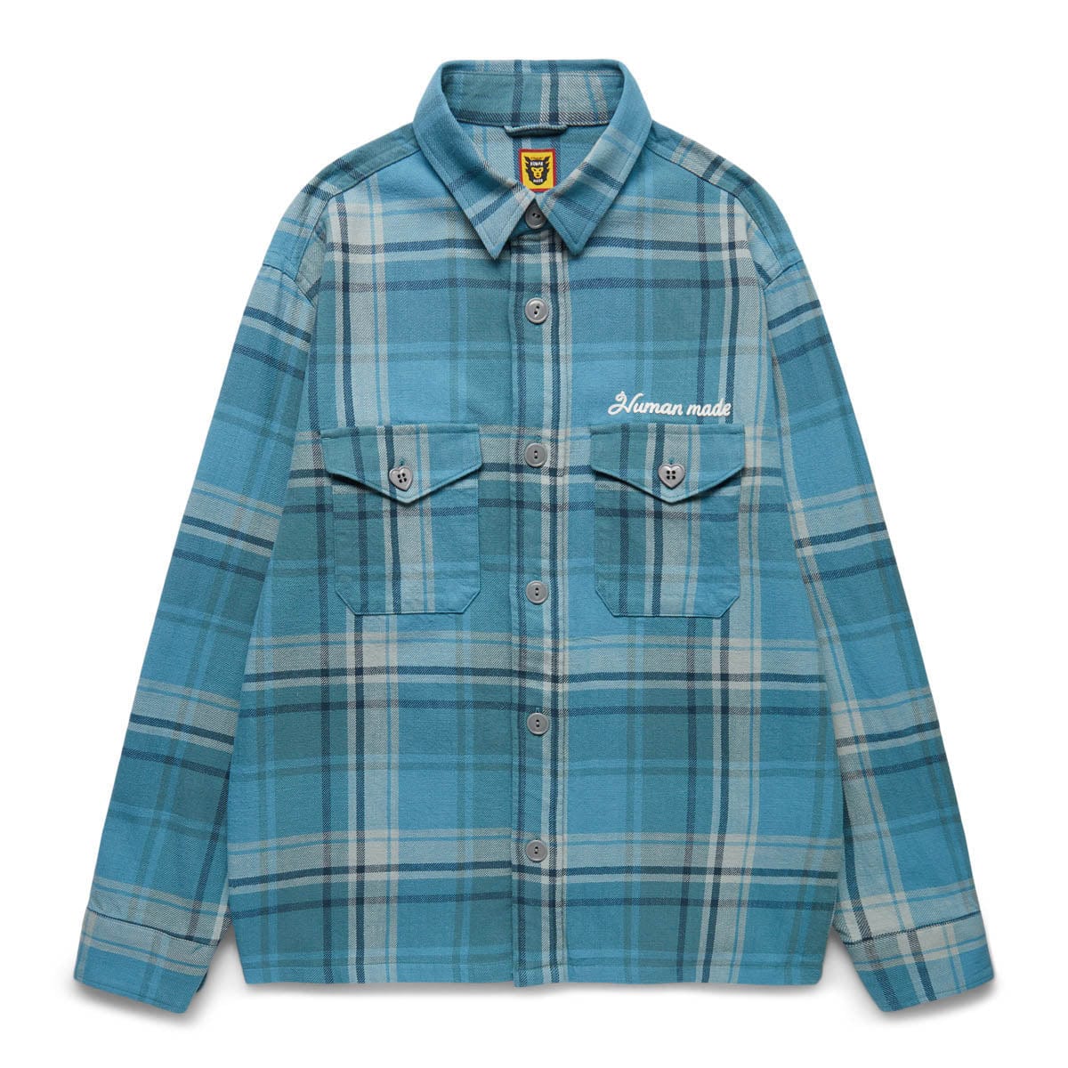 CHECKED OVERSHIRT BLUE | Bodega