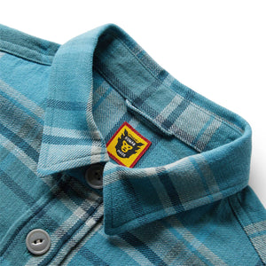 CHECKED OVERSHIRT BLUE | GmarShops