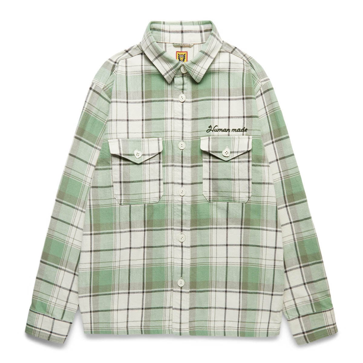 CHECKED OVERSHIRT GREEN | Bodega