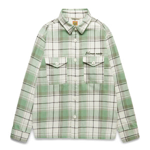 CHECKED OVERSHIRT GREEN | GmarShops