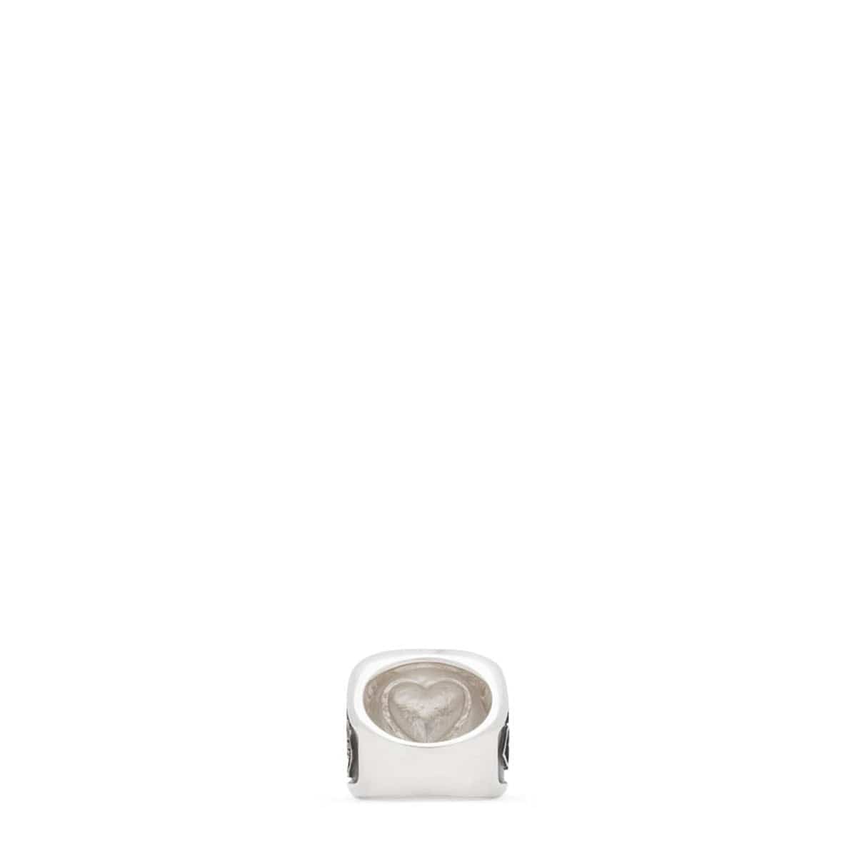 HEART COLLEGE RING Silver – StclaircomoShops