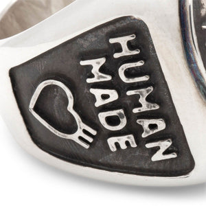 HEART COLLEGE RING Silver – Bodega Store