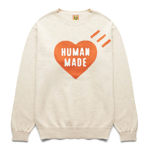 HEART KNIT BEIGE | StclaircomoShops – StclaircomoShops Store