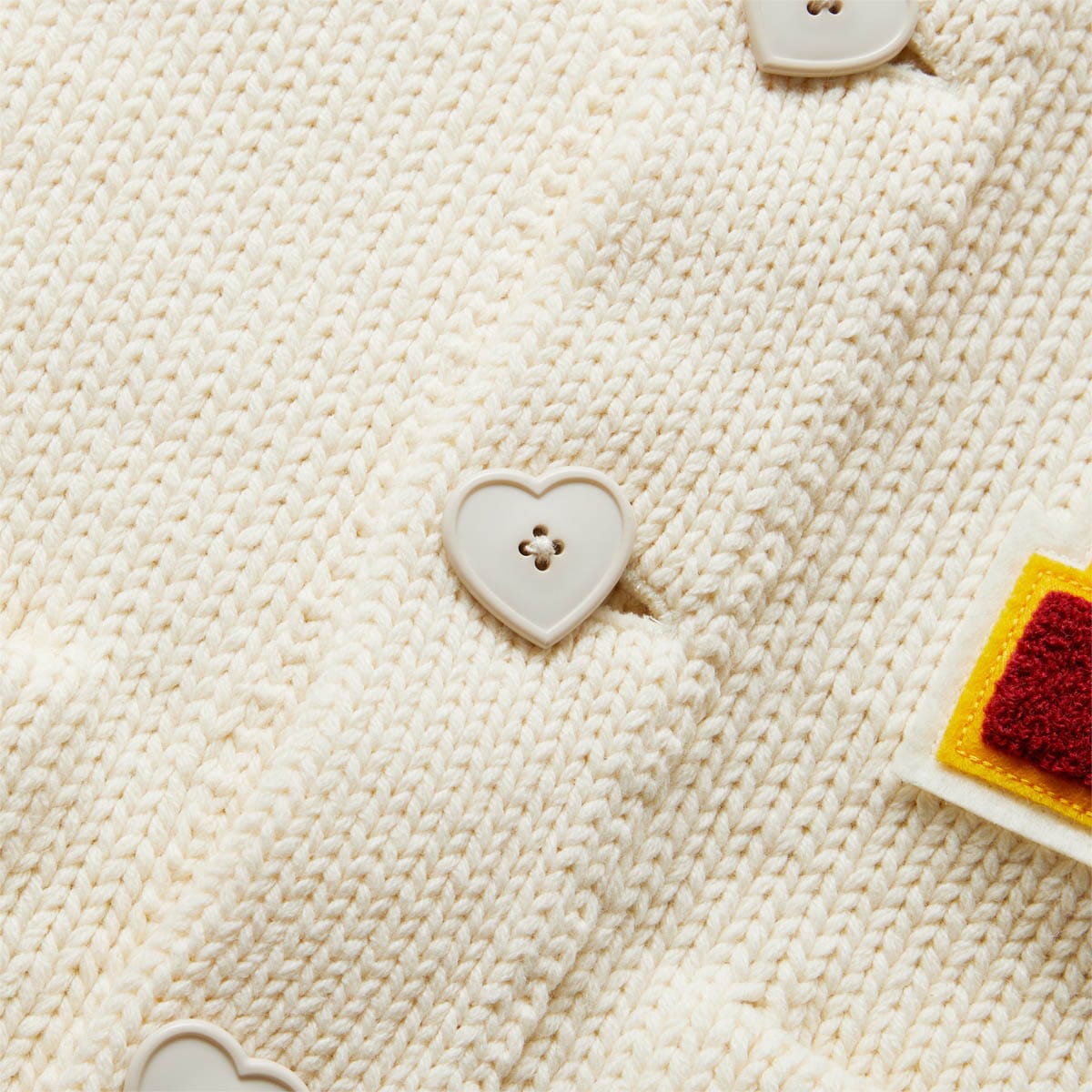 LOW GAUGE KNIT CARDIGAN WHITE | Bodega – Bodega Store