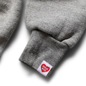 RAGLAN CREWNECK SWEATSHIRT Gray | Bodega