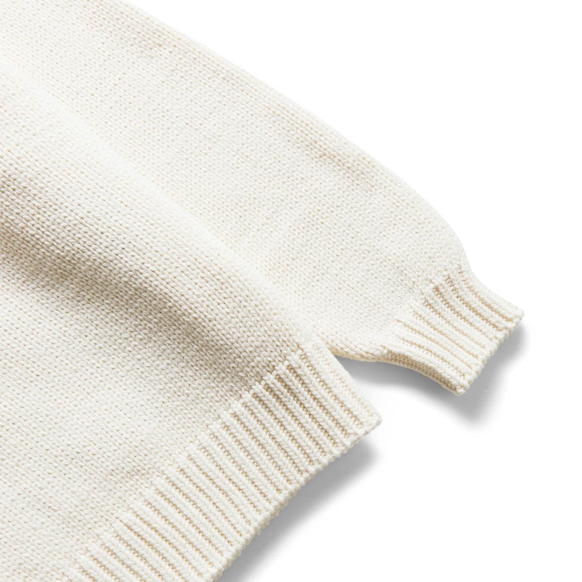 RAGLAN SLEEVE KNIT WHITE | Bodega