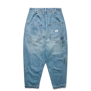 SadtuShops | DENIM PAINTER SARROUEL PANTS LIGHT BLUE | Skinny