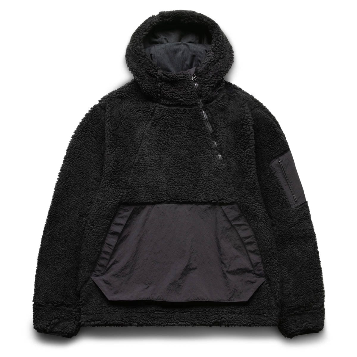 ASYM HOODED PULLOVER