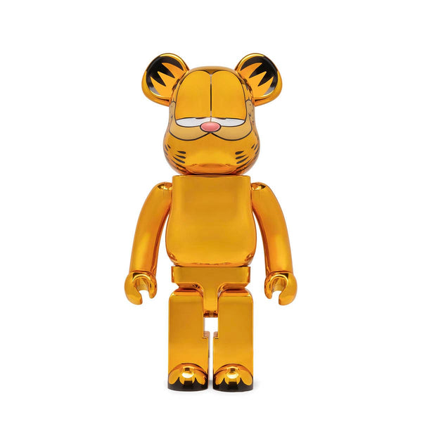 BE@RBRICK GARFIELD GOLD CHROME VER. 1000%